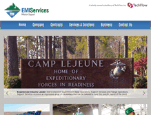 Tablet Screenshot of emiservices.com